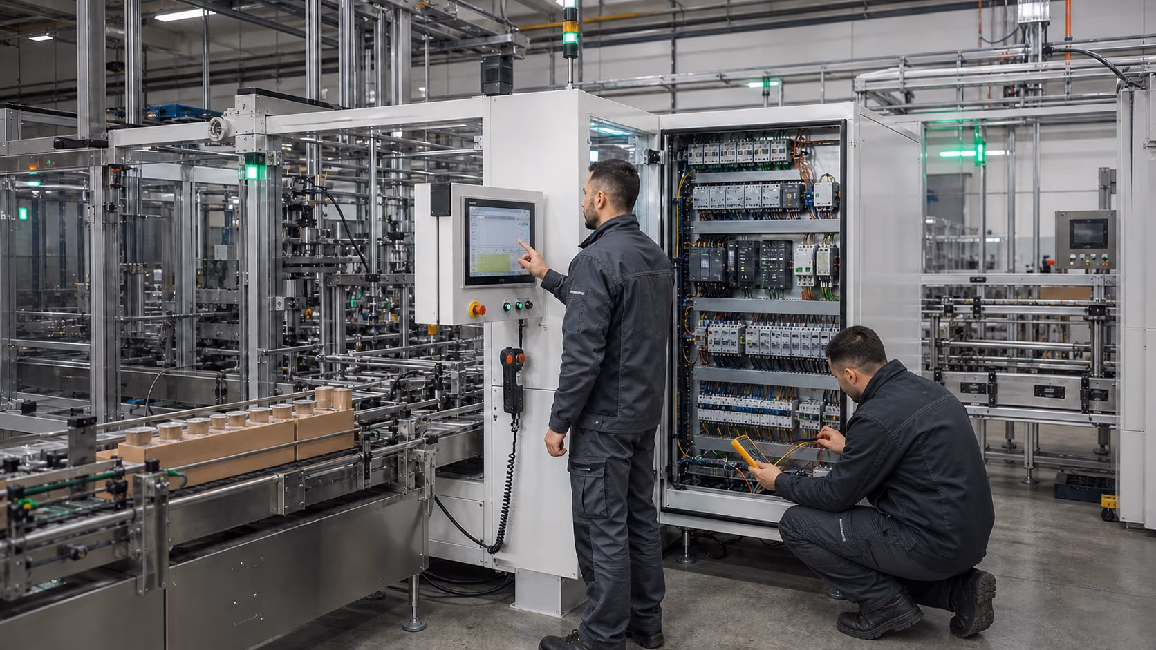 COMMISSIONING - Commissioning support for machine builders at end-customer sites worldwide.