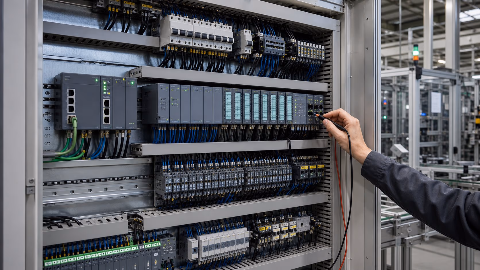 PLC panel commissioning and automation control support