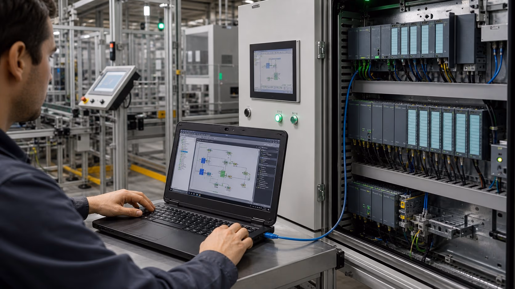 PLC programming and industrial automation support in Italy