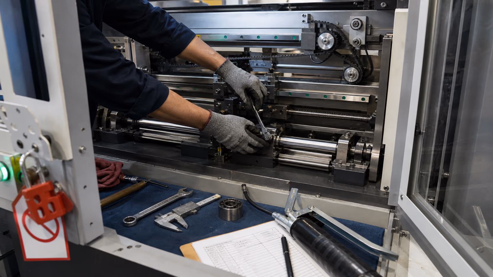 PREVENTIVE MAINTENANCE - Stay ahead of failures before they stop your production.