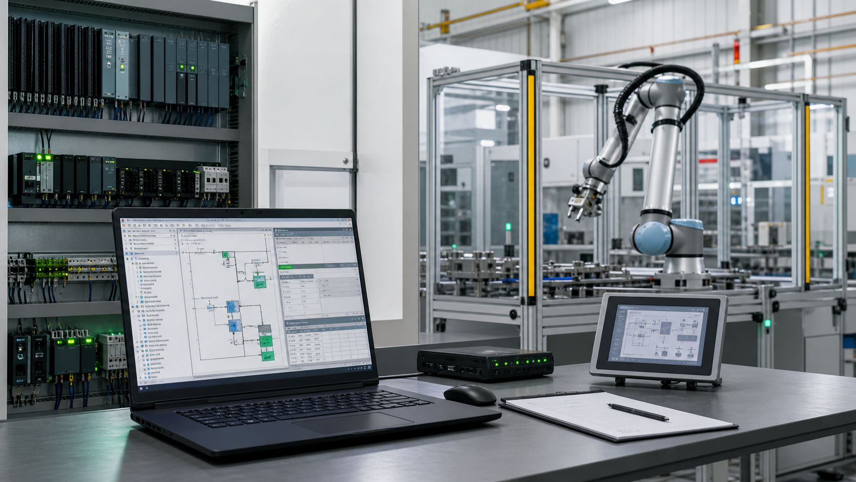 AUTOMATION SOFTWARE - PLC, HMI, SCADA and robotics software for machine manufacturers.