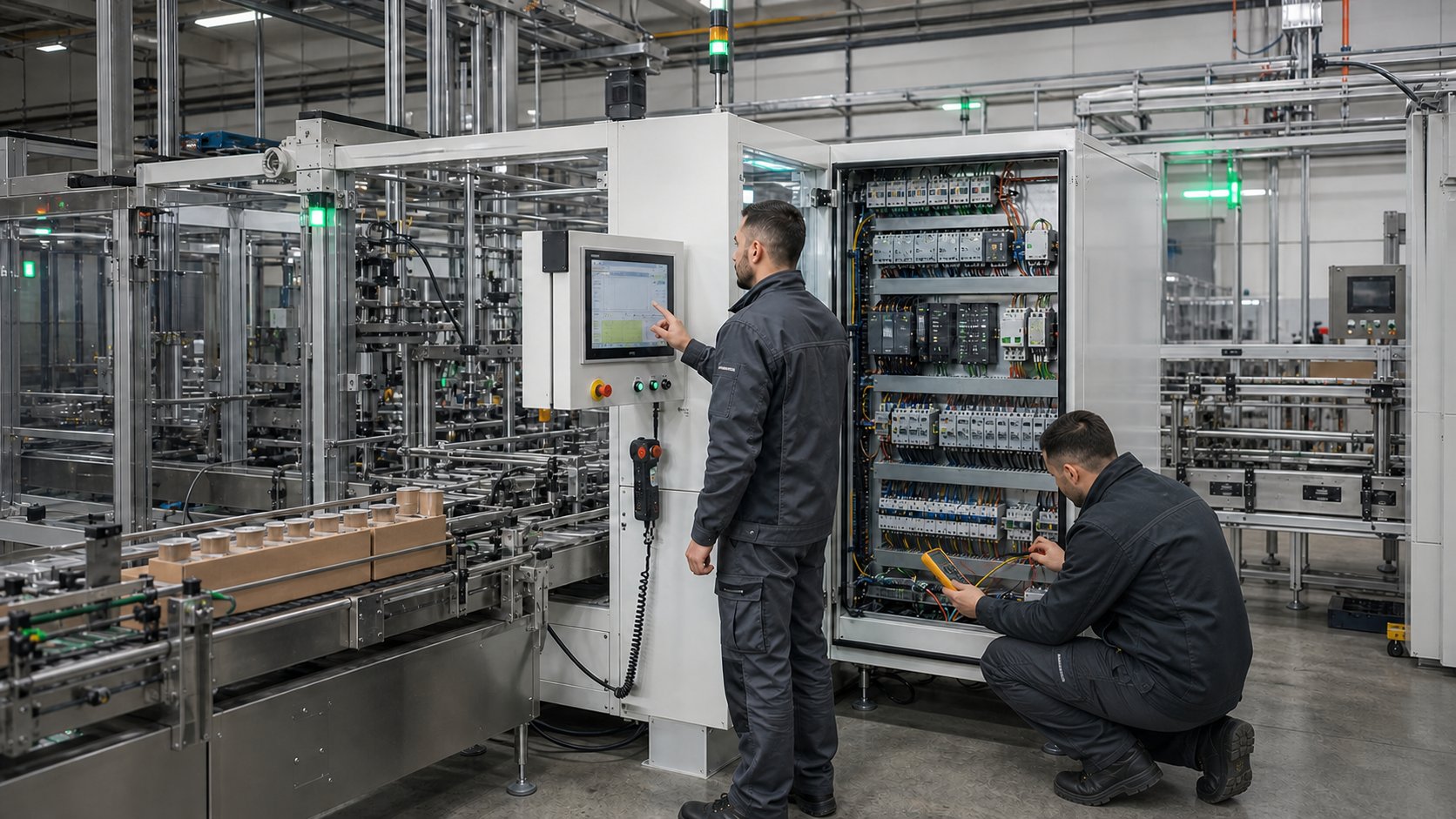 COMMISSIONING - Commissioning support for machine builders at end-customer sites worldwide.