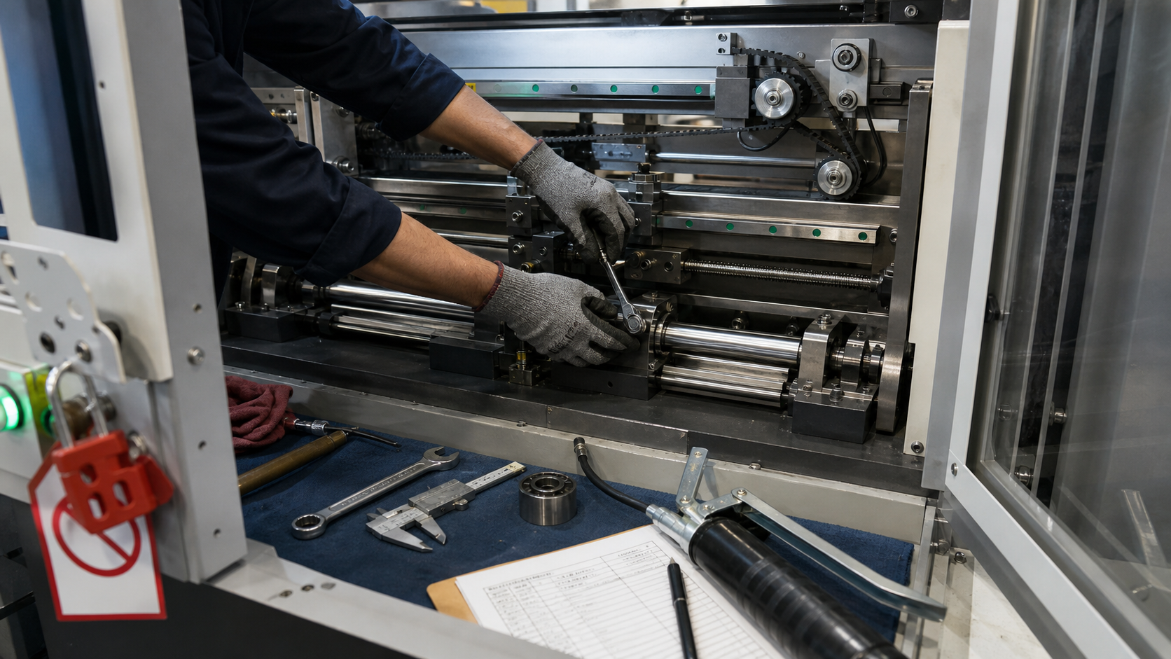 PREVENTIVE MAINTENANCE - Stay ahead of failures before they stop your production.